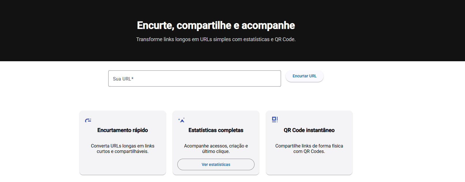Url Shortener by Carlos Henrique Reis